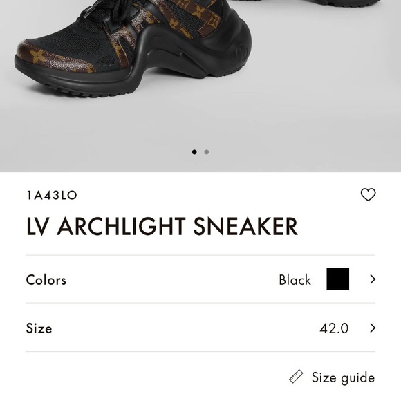 COPY - Louis Vuitton ARCHLIGHT SNEAKER - Picture 4 of 4